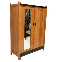 Art Deco Modernist Armoire or Wardrobe by Hendrik Wouda for Pander, 1924